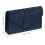 OUNONA navy evening clutch bag with snap closure 2