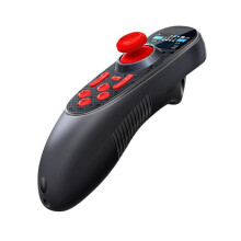 -650 6CH 2.4G Radio Transmitter with 0.96inch Color Screen for RC Boats Enhanced Control Range