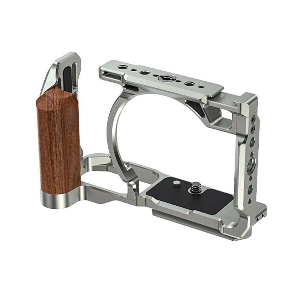 For Zr Grip Camera Cage, For Full Cage Zr Slr Camera Extension Frame B Silver 6132795417696