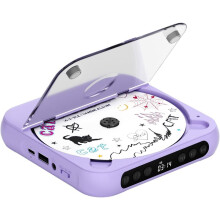 Draagbare Cd-Speler met Dubbele Stereoluidsprekers, Oplaadbare Draagbare Cd-Speler met