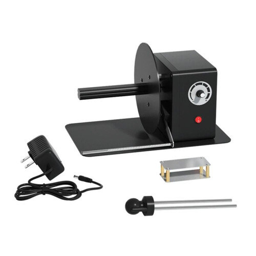 Automatic Label Rewinding Machine Electric Printer Addition Auto Reverse Machine Intelligent Labeling-US Plug
