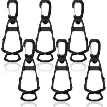 6 PCS Glove Clips for Work Glove Holders, Bite Gloves Holder Clip for Duty Belt and Pants Prevent Loss and Free Hands