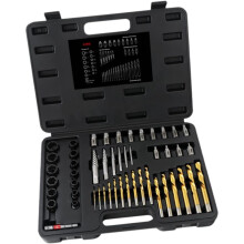 49x Extractor Kit Hand It Repair Schroefextractor Set Draagbare Koffer voor Elektronica Socket Schroeven