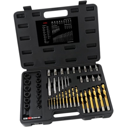 Kit D'Extracteurs de Vis Portables 49x pour Réparation de Vis Électroniques