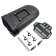 Motorcycle Universal Tool Box Luggage Box Storage Box for Voge Dsx625 Dsx900 Himalayan 450 Black