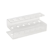 Optische Flipperhouder voor Oogheelkundige Flippers, Geschikt voor 6 Flippers (Flippers Niet Inbegrepen). Opbergrek A