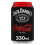 Jack Daniel?s & Coca-Cola Zero Az?car, Combinado con Whiskey, Pack 12 latas de 330 ml 2