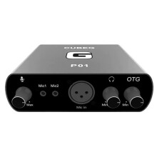 CubeG P01 Computer External Sound Card Live Recording USB Bag Debugging Shouting Microphone Singing