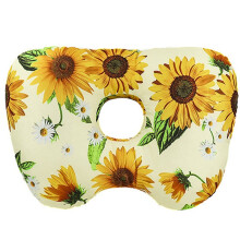 Coussin pour Piercing D'Oreille avec Trou pour Soulager les Douleurs D'Oreille des Personnes Dormant sur le Côté, en Coton et Polyester, Lavable