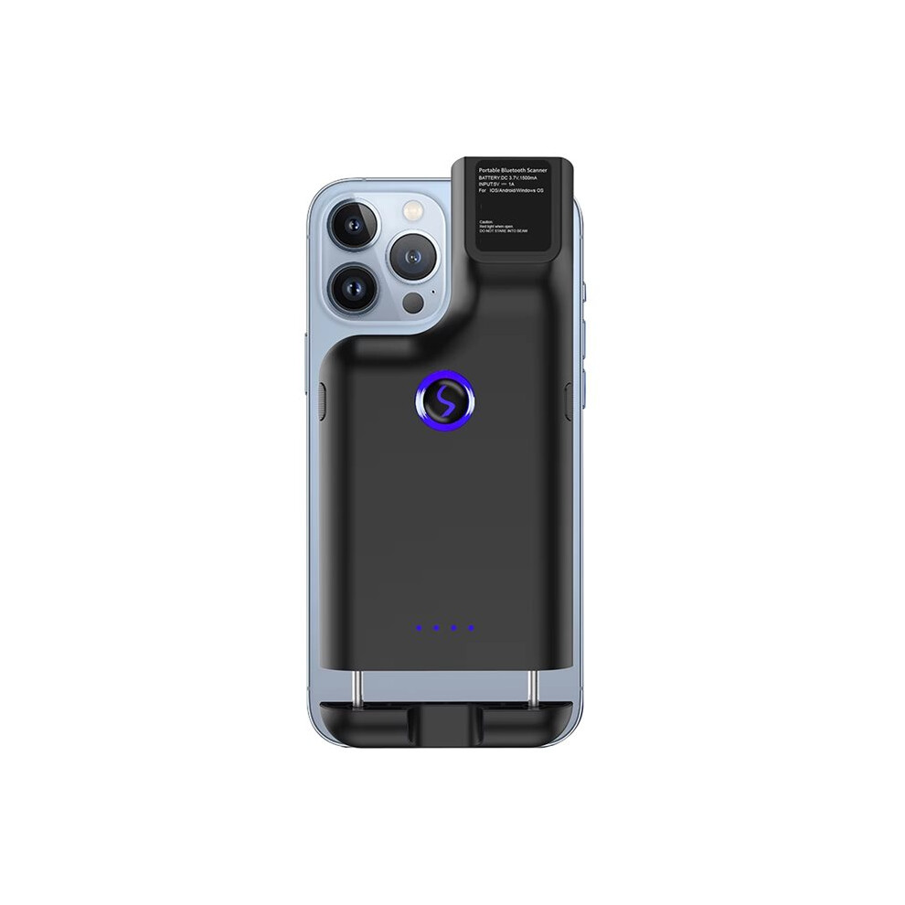 Portable 2D Wireless Barcode Scanner Clip- Mobile Companion Scanner 2.4G + For Smartphones 4711628352667