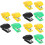12Pcs Colorful Mini Desk Staplers Child Friendly Handheld Binding 6