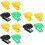 12Pcs Colorful Mini Desk Staplers Child Friendly Handheld Binding 7