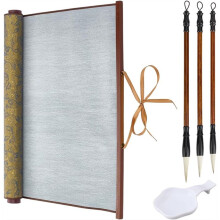 Reusable Water Writing Magic Cloth Chinese Magic Cloth Water Paper No Ink Chinese Calligraphy Set for Beginners C
