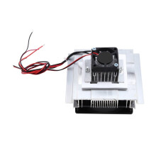 Thermoelectric Peltier Plate Module Cooling System Radiator for Small Space Cooling