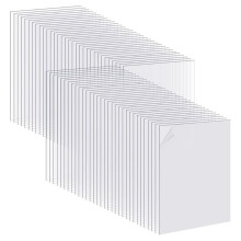 Verpakking van 80 Transparante Acrylplaten van 5 X 7 Inch (12,7 X 18,8 cm), 1 mm Dik, Geschikt voor Het Vervangen van Glas in Fotolijsten en voor