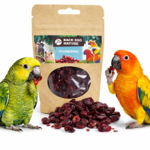Back Zoo Nature -  Suszona Żurawina Dla Papug 50G
