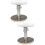 2Pcs Multi-Color Tabletop Ironing Boards with Sleeve Support for Store 9