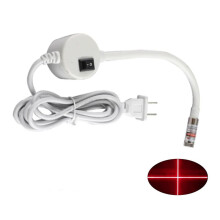Guide de Vision Laser. Lampe de Quilting pour Machine à Coudre, Accessoires de Couture et de Quilting pour des Points Précis. Prise US en Croix.