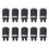 10pcs for  SP Game Console Hinge Replacement Rotating Shaft Spindle for Gameboy Advance SP Hinge Axis for  SP Axis 1