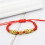 Dubbele rode koordarmband, mode-sieraden, 1 stuk 5