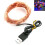 2/5/10m αδιάβροχο χάλκινο καλώδιο 5V USB LED φως νεράιδας διακόσμηση γάμου (ζεστό λευκό, 4