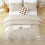 Taupe Comforter Queen Size 3Pcs, Vertical Tufted Boho Bedding Set, Lightweight Neutral (1 Comforter, 2 Pillowcases) 4