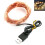 2/5/10m αδιάβροχο χάλκινο καλώδιο 5V USB LED φως νεράιδας διακόσμηση γάμου (ζεστό λευκό, 2