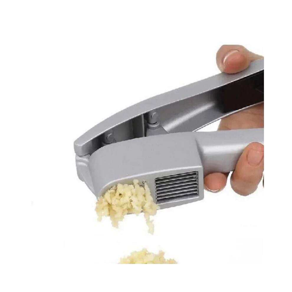 Garlic Press & Slicer 2 In 1 - Garlic & Ginger Mincer And Slicer - With Slicing And Grinding - Kitchen Cooking Tools 4712673017297