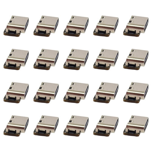 20PCS  Lithium Battery Charging Board Module 3.7V 4.2V 18650 Battery Charger Protection Board Type-C Interface