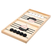 Winner Games Tafelhockey Spel Katapult Schaakspel Interactief Speelgoed Ouder-Kind Snelle Sling Puck Speelgoed voor Kinderen Klein