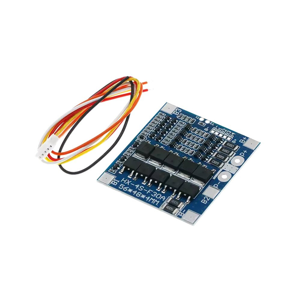 4S 3.2V 3.7V 30A Lifepo4 Lithium Battery Charge Protection Board 12.8V 14.4V 18650 32650 Battery Packs With Balance 3.2V Tauoh