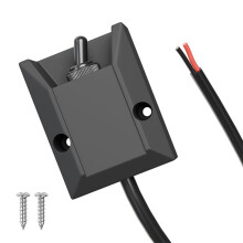 Interrupteur à Bascule Filaire 12 V 30 A, Robuste et Étanche Commande Unipolaire (SPST) Marche/Arrêt 2 Broches Verrouillables pour Applications
