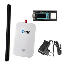 H ELTEC AUTOMATION HT-M7603 LoRaWAN Router Ethernet WiFi Gateway with Wireless Tracker WiFi LoRa Gnss 868MHz Tracking EU PLUG