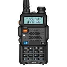 UV-5R Walkie Talkie 5W Two Way Radio VHF UHF 136-174MHz 400-520MHz Dual Band Ham Radio Portable Station Receiver US Plug