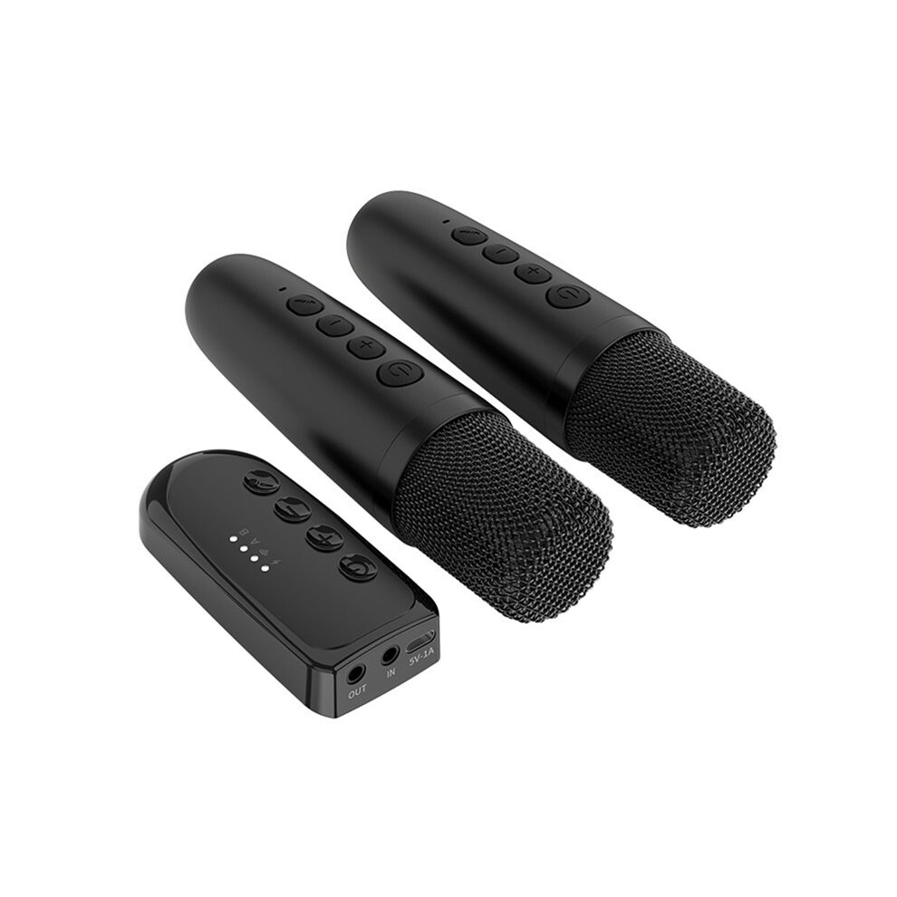 Wireless Microphone Bt Dual Microphones Karaoke Microphones With Rechargeable Receiver Cordless Dynamic Mic 6032402089486