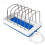 Small Dish Drying Rack for RV Kitchen Counter, Plate Lid Organizer for Keep Kitchen Tidy and Save Space with Hose Drain 1