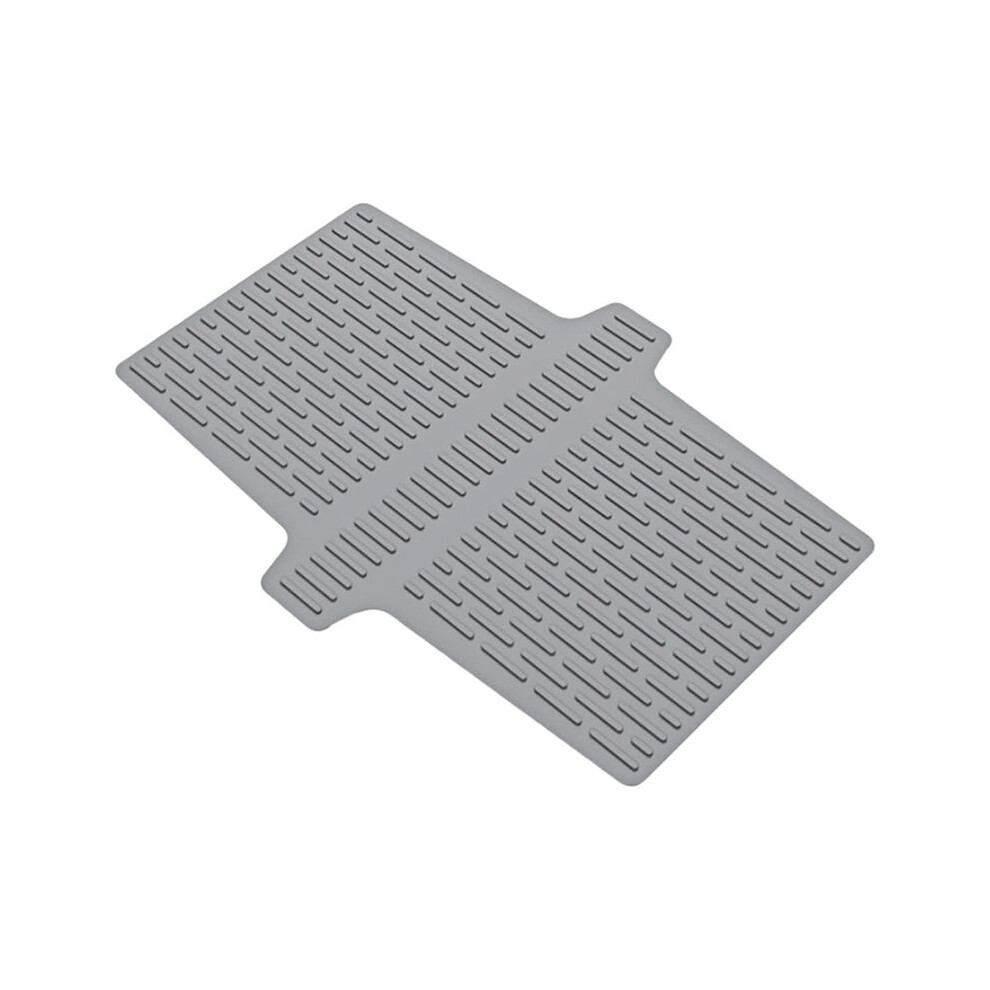 Silicone Sink Divider Mat For Double Basins, Heat Resistant, Non-Slip, Dishwasher Safe, 17.6X12.8 Inches 4712548074615