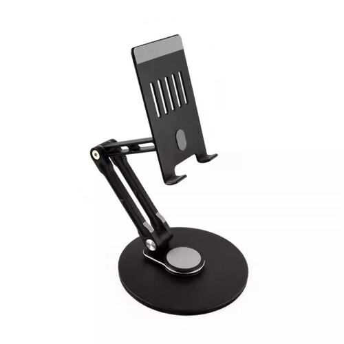 Suporte Portátil Dobrável com Rotação em Quatro Eixos para Telas de 4 A 18,5 Polegadas, Ideal para Celulares e Tablets.