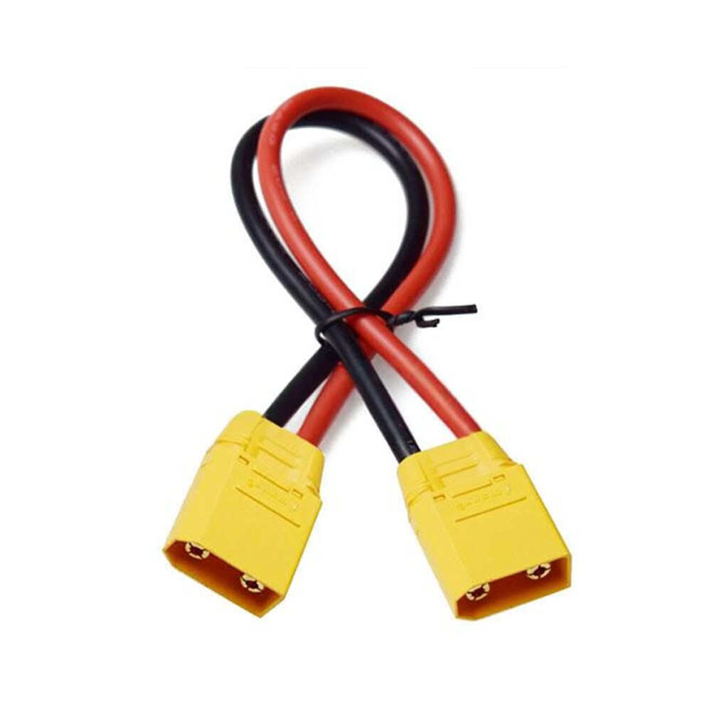 Xt90 Uav Lipo Battery Docking Connector Xt90h Plug 1M 10Awg Silicone Cable Male To Male 6031192240398