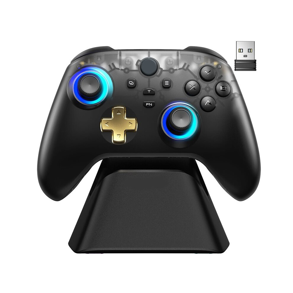 D05 Wireless Controller Charging Dock Gamepad For /Phone/Steam/Tv/Pc With Hall Effect Joystick Trigger Black 4711695881770