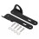 Black Front End Fork Tie Down Bracket Kit Fit for  1993-2023 Electra Glide 1