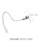 1Pack Pc Usb Fan Silver Circular Metal Plastic For Laptops Desktops Cooling Led Patterns Display 2