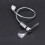1Pack Pc Usb Fan Silver Circular Metal Plastic For Laptops Desktops Cooling Led Patterns Display 5