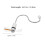 1Pack Pc Usb Fan Silver Circular Metal Plastic For Laptops Desktops Cooling Led Patterns Display 8