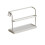 Home Desktop Double-Layer Cup Holder, Upside-Down Drain Rack for Tea Sets, Teacups, and Water Cups. 1
