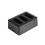 LKTOP Station de Charge Triple pour  Osmo Action 6/5 Pro/4/3/Osmo 360 (36 W) 1