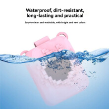 Silicone Case for Bitzee Magicals Digital Pet 2 Washable Protective Skin Sleeve Shockproof Soft Cover with Lanyard A