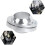 2" Aluminum Alloy Steering Columns Kit Swivel Base Floor Mount for Vehicles with 2" Diameter Steering Columns 7