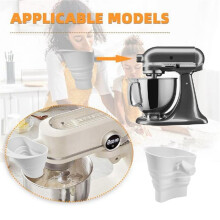 Flour Funnel for Kitchen Aid Mixer - New Silicone Kitchen Funnels Kitchen Tools
