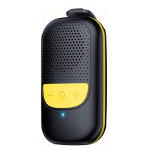 Wearable Speaker Clip- Portable with Built-in Mics for Hands-Free Music and Calls Outdoor Waterproof